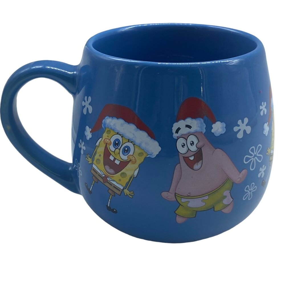 SpongeBob Squarepants Christmas Coffee Tea Mug Viacom‎ 2018 Ceramic 3" Patrick